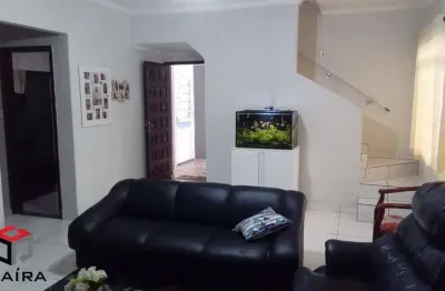 Sobrado à venda 4 quartos 1 suíte 7 vagas luzita - santo andré - sp