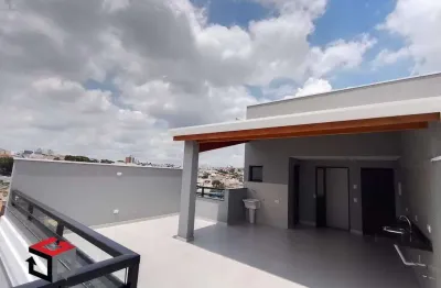 Cobertura com Elevador á venda com 2 quartos sendo 1 suíte e 2 vagas no bairro Camilópolis - Santo André