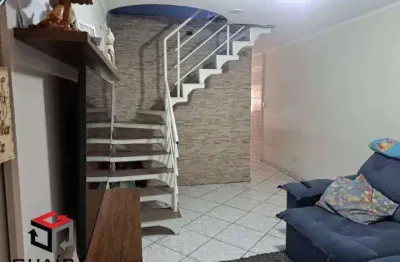 Sobrado à venda 3 quartos 1 suíte 2 vagas primavera - mauá - sp