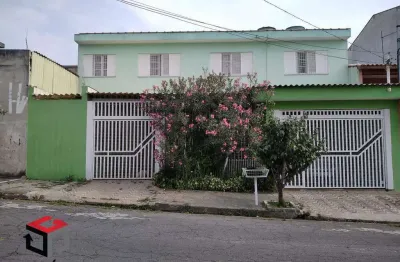 Sobrado à venda 3 quartos 1 suíte 2 vagas ana maria - santo andré - sp