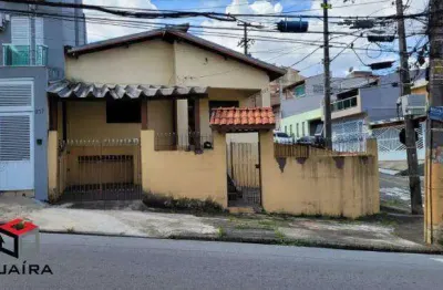 Terreno à venda na Rua Bororós / Esquina Com A Tv. Soledade 110, 180, Vila Pires, Santo André