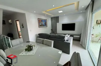 Sobrado à venda 3 quartos 1 suíte 2 vagas pires - santo andré - sp
