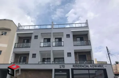 Cobertura à venda 2 quartos 1 vaga jardim bela vista - santo andré - sp