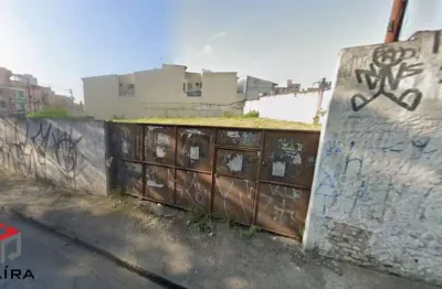 Terreno à venda na Avenida Pedro Américo, 903, Vila Homero Thon, Santo André