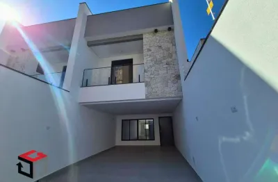 Sobrado à venda 3 quartos 3 suítes 4 vagas jardim bela vista - santo andré - sp
