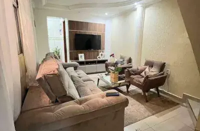 Sobrado à venda 3 quartos 1 vaga suíça - santo andré - sp