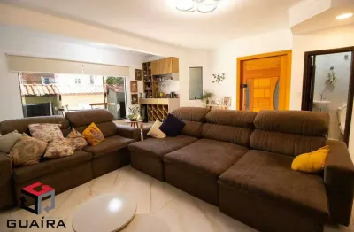 Sobrado à venda 3 quartos 1 suíte 5 vagas paraíso - santo andré - sp