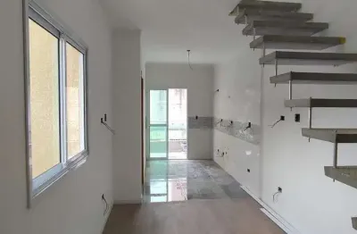 Cobertura à venda 2 quartos 1 suíte 2 vagas pires - santo andré - sp