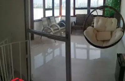 Cobertura duplex com 124m² em santo amaro - são paulo - sp