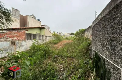 Terreno à venda na Rua Abernésia, 245, Santa Maria, Santo André