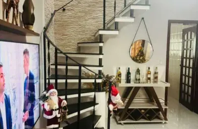 Sobrado para aluguel 2 quartos 1 vaga bastos - santo andré - sp