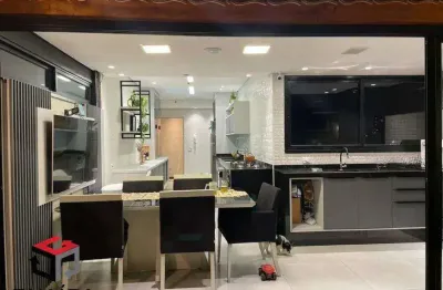Cobertura à venda 3 quartos 1 suíte 2 vagas scarpelli - santo andré - sp