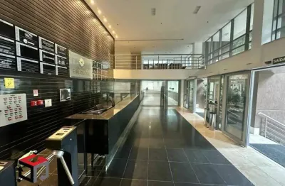 Sala comercial 50 m², contrapiso, com banheiro, sala, cozinha, copa, 2 vagas de garagem, portaria 24 horas, próximo ao metrô.
