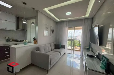 Apartamento à venda 2 quartos 1 suíte 2 vagas américa - santo andré - sp