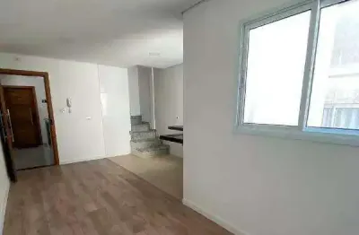 Cobertura à venda 2 quartos 1 suíte 1 vaga utinga - santo andré - sp