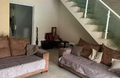 Sobrado à venda 3 quartos 1 suíte 2 vagas são vicente - mauá - sp