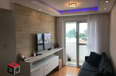 Apartamento à venda 2 quartos 1 suíte 1 vaga alpina - santo andré - sp