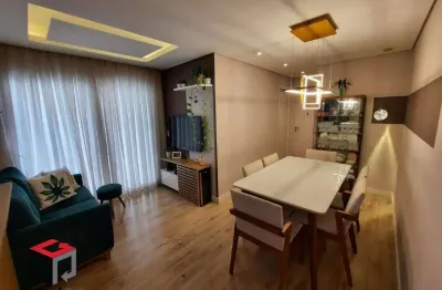 Apartamento 59 m² localizado no bairro jardim santo andré - sp