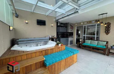 Cobertura à venda 3 quartos 1 suíte 3 vagas campestre - santo andré - sp