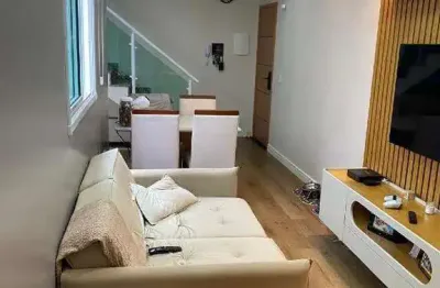 Cobertura à venda 2 quartos 1 suíte 2 vagas floresta - santo andré - sp