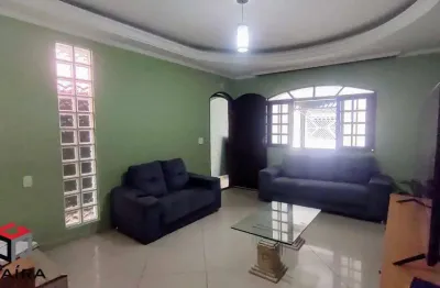 Sobrado à venda 3 quartos 1 suíte 2 vagas santo andré - santo andré - sp