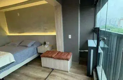 Studio todo mobiliado ao lado do metrô liberdade com 22m2