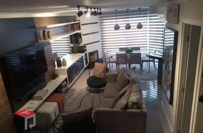 Apartamento à venda 1 quarto 1 suíte 2 vagas jardim - santo andré - sp