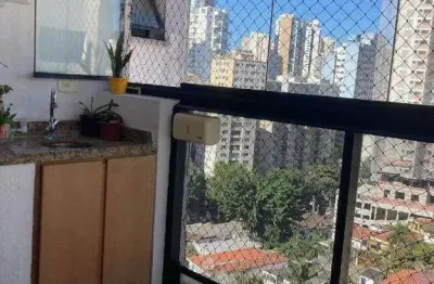 Apartamento a venda no paraíso com varanga gourmet , 3 dormitórios, sendo 2 suítes, 4 vagas, 100m2