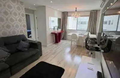 Apartamento mobiliado 2 dormitórios em pinheiros 80 m2