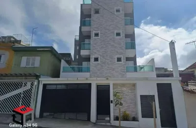 Cobertura sem condomínio com elevador na vila alzira 02 quartos 1 com suíte e 1 vaga