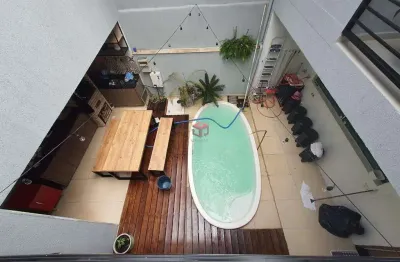 Sobrado à venda 3 quartos 2 suítes 4 vagas milena - santo andré - sp