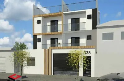Cobertura à venda 2 quartos 1 suíte 1 vaga novo oratório - santo andré - sp