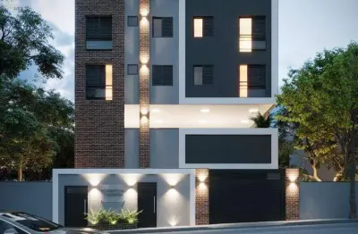 Cobertura à venda 2 quartos 1 vaga príncipe de gales - santo andré - sp