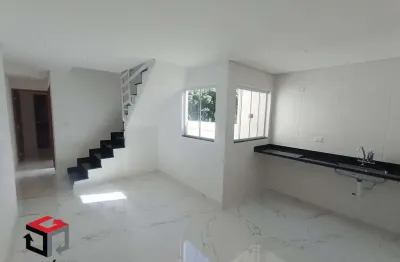 Cobertura á venda com 2 dormitórios sendo 1 suíte e 1 vaga na vila assunção - santo andré/sp