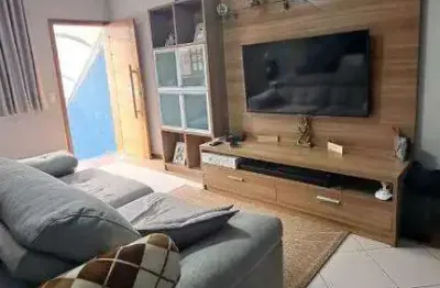 Sobrado à venda 2 quartos 2 suítes 3 vagas scarpelli - santo andré - sp
