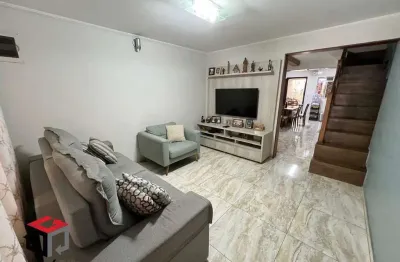 Sobrado à venda 3 quartos 1 vaga são pedro - santo andré - sp