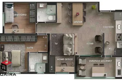 Apartamento em contrução próximo ao shopping metrópole r$870.000,00