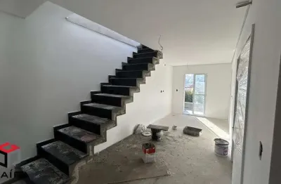 Cobertura à venda 2 quartos 1 suíte 1 vaga na vila são pedro - santo andré - sp