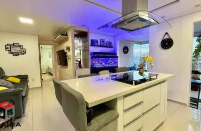 Apartamento à venda 2 quartos 1 suíte 2 vagas valparaíso - santo andré - sp