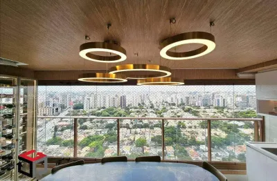 Lindíssimo apartamento mobiliado á venda com 146²m no campo belo.