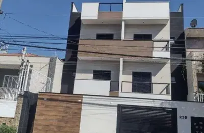 Cobertura à venda 2 quartos 1 suíte 2 vagas jardim bela vista - santo andré - sp
