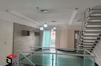Sobrado à venda 3 quartos 1 suíte 4 vagas camilópolis - santo andré - sp