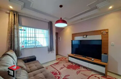 Sobrado à venda 3 quartos 1 suíte 2 vagas oratório - santo andré - sp