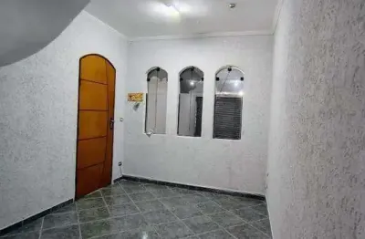Sobrado para aluguel 3 quartos 1 suíte 4 vagas novo oratório - santo andré - sp