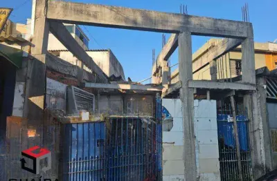 Terreno à venda na Rua Lauro Muller, 1240, Vila Palmares, Santo André