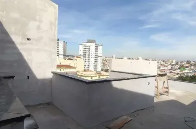 Cobertura à venda 2 quartos 1 suíte 1 vaga humaitá - santo andré - sp