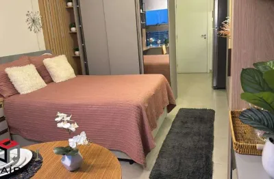 Studio locação 26m² 1 quarto totalmente mobiliado vila clementino - são paulo