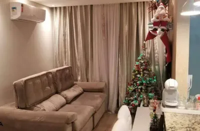 Apartamento de 59m² no condomínio stare no bairro campestre com 2 dormitórios, suíte, varanda gourmet