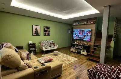 Sobrado à venda 3 quartos 1 suíte 2 vagas paraíso - santo andré - sp