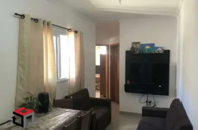 Cobertura à venda 2 quartos 1 vaga humaitá - santo andré - sp
